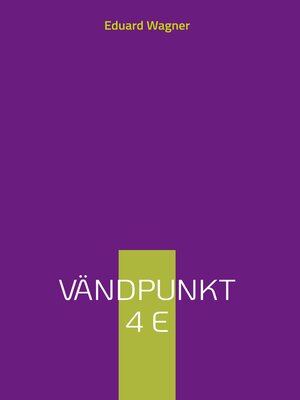 cover image of Vändpunkt 4 E